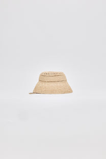 RAFFIA BUCKET - Natural
