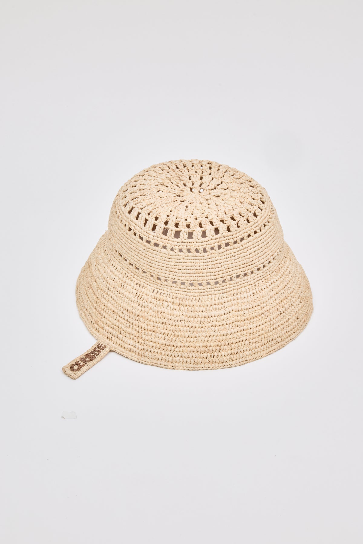 RAFFIA BUCKET - Natural